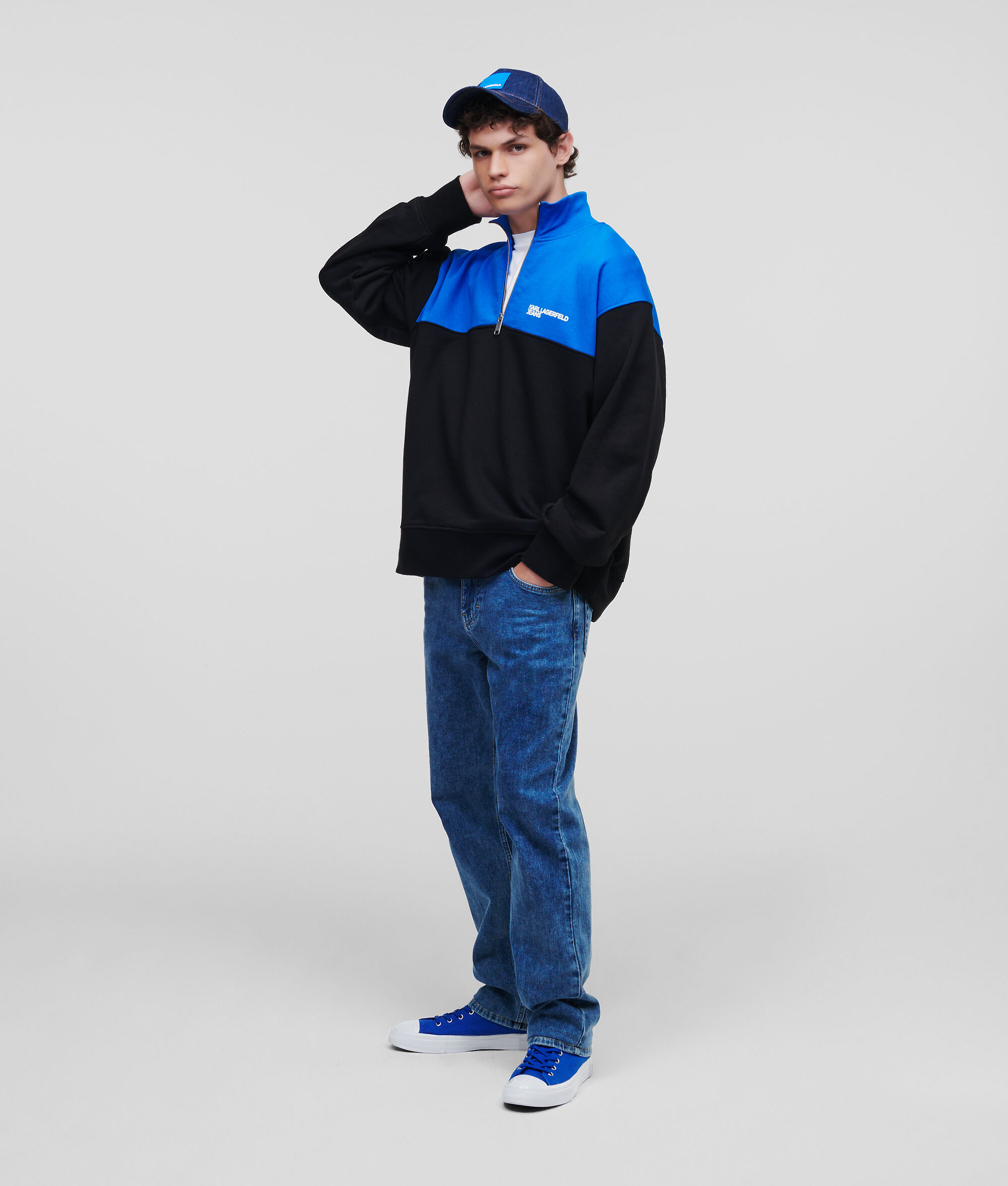 (image for) Classic KLJ HALF-ZIP SWEATSHIRT